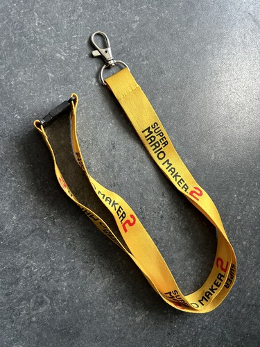 Super mario maker lanyard - mario, 2