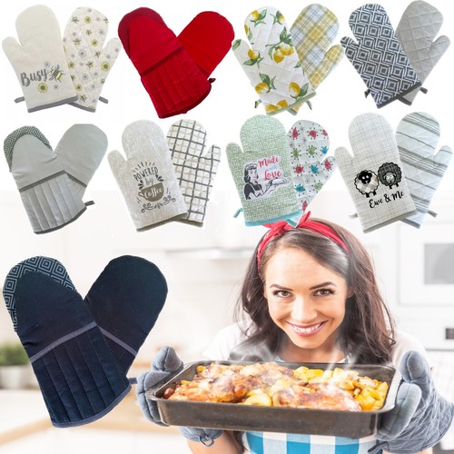 Oven gloves double - gloves, mitts