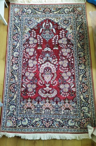 Indian kashmir 100 silk - indian, 100%