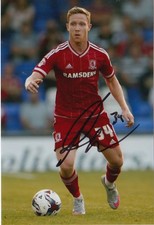 MIDDLESBROUGH HAND SIGNED ADAM