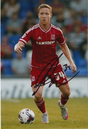 Middlesbrough hand signed - middlesbrough,