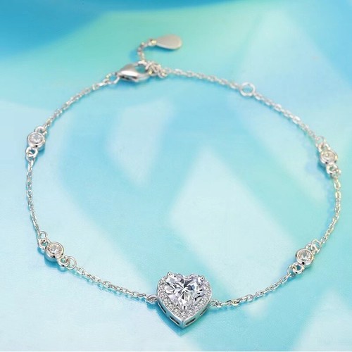 Beautiful crystal heart charm - beautiful,