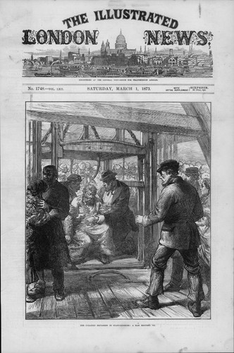 1873 antique print - 1873,
