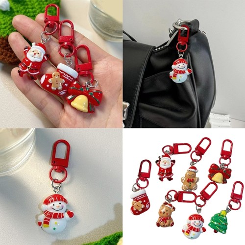 Holiday themed keyring - themed,