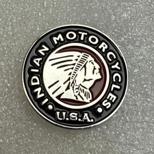 Indian motorcycle pin badge