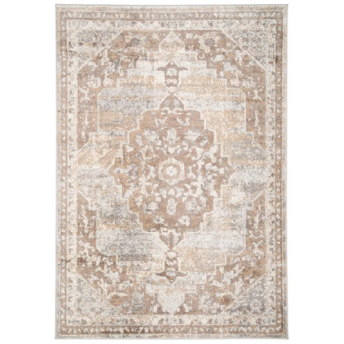 Beige distressed traditional - distressed,