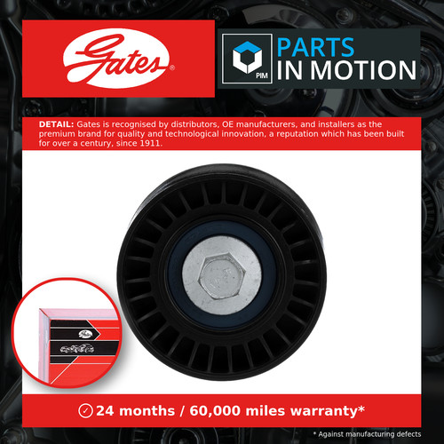 Aux belt idler pulley - belt, fits