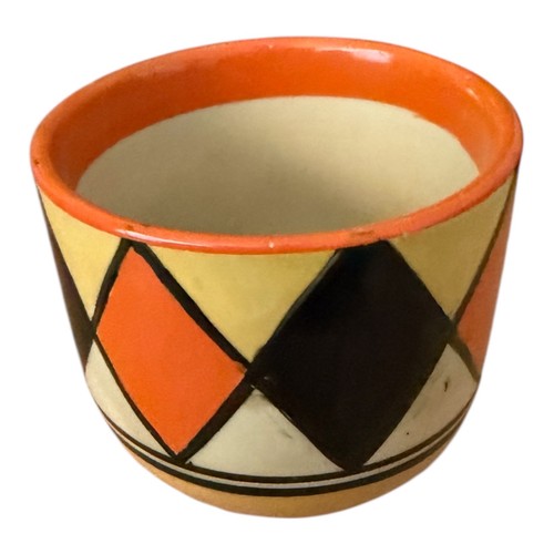 Clarice cliff fern - fern, pot