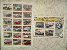 Stamp sheet+block complete BMW