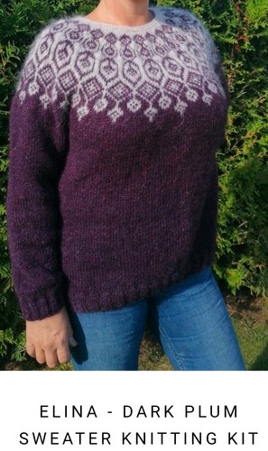 Icelandic knitting kit elina - knitting,