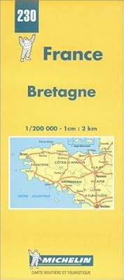 Brittany - (michelin, maps)