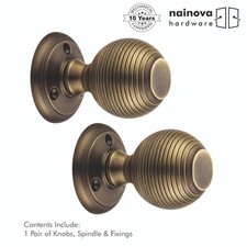 Internal Door Knob on Rose