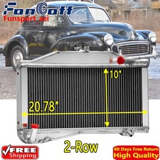 2 Row Aluminium Radiator Fits
