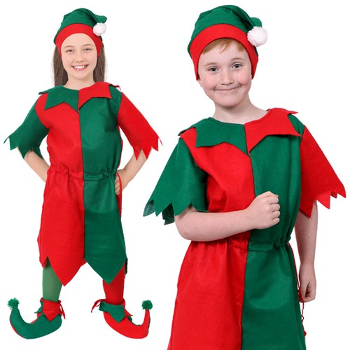 Childs elf costume - childs, hat