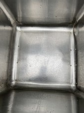 Tote bin with Perforated base