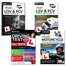 2025/26 Driving Theory & Hazard Perception Test Car Motorcycle LGV PCV CPC Case