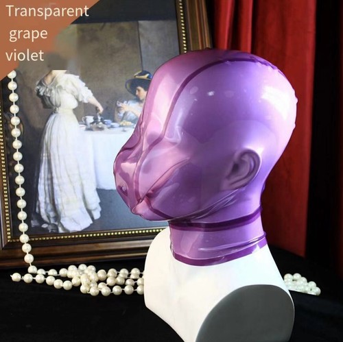 Latex hood breathing - latex, w/