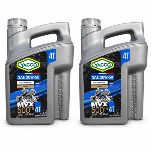 Yacco mvx 500 4t 20w50 - yacco,