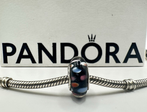 Pandora spotty murano charm - spotty,