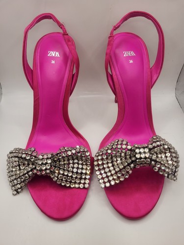 Nwt zara rhinestone - rhinestone, bow