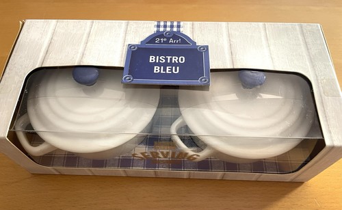 Bistro bleu ceramic individual - ceramic,