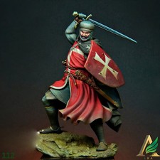 1/24 Medieval Crusader Knight