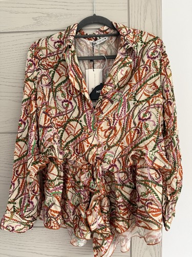 Nwt zara ord set blouse - nwt,