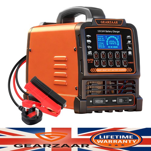 Car battery chargers - car, heavy