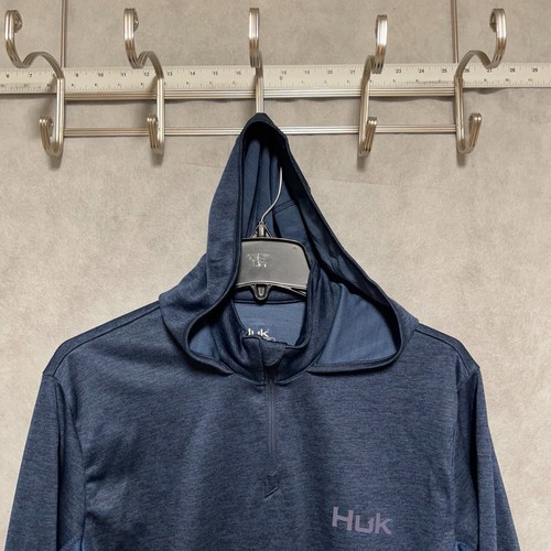 Huk hoodie men blue icon - s,