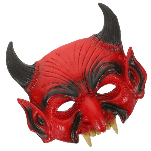 Halloween devil mask with - halloween,