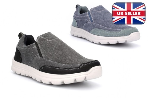 Mens canvas shoes denim - canvas,