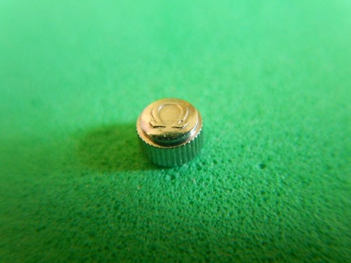 Omega steel crown watch winder - omega,