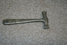 THREE VINTAGE TOFFEE HAMMERS -