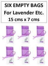 6 Pcs Empty Sachet Bags /