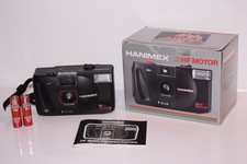 Hanimex 35 HF Motor 35mm Film Camera with box, manual TESTED