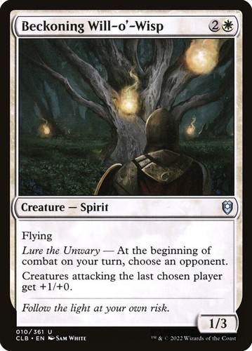 Beckoning will wisp - beckoning, will-o'-wisp