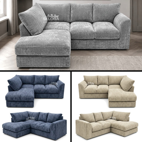Alaska fabric corner sofa - alaska,