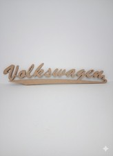 VW Volkswagen Script Badge