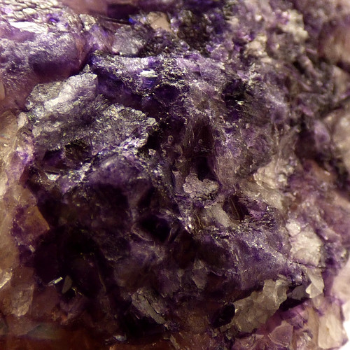 Blue john fluorite - blue,