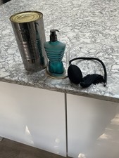 Jean Paul Gaultier Le Male Empty Bottle with Attomiser Bulb with Tassels and Tin