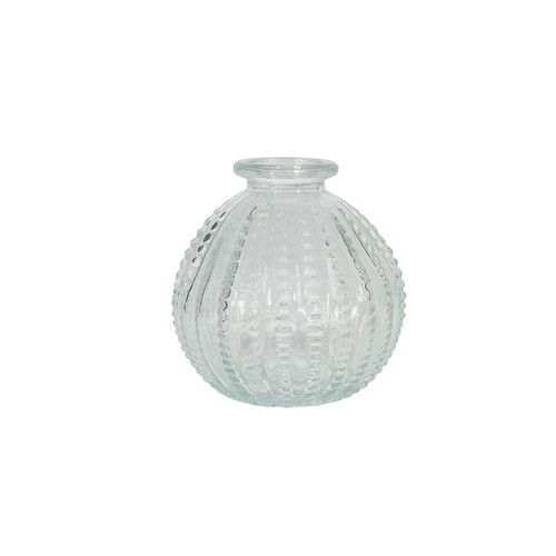 Small glass bud - small, vase