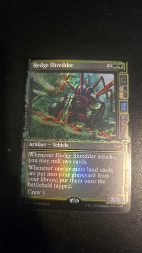 Hedge shredder - hedge, (showcase)