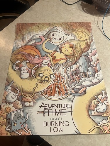 Adventure time burning - time, low