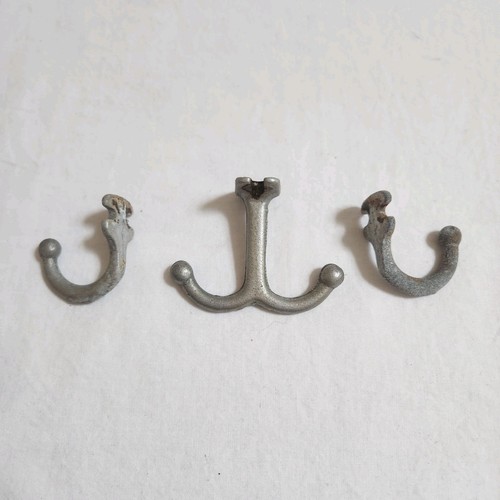 Vtg gym school locker hooks - vtg,