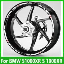 Motorcycle bike wheel decals