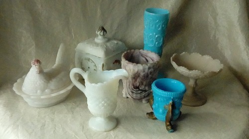 Opaline fair lot - lot, portieux