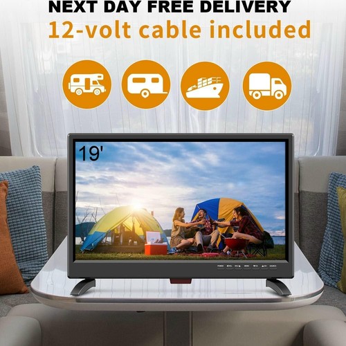 12v 240v freeview dvb - 12v/240v, 19"