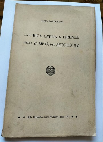 The lyrical latin firenze - lyrical, in