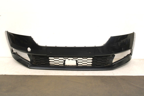 Skoda fabia grey front - grey, bumper