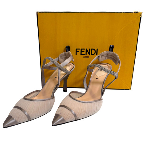 Fendi colibri gray - gray, white